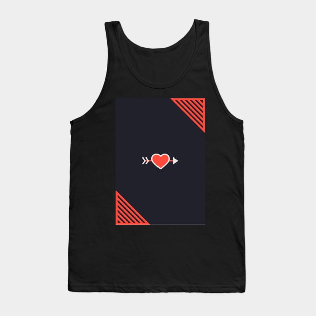 Love, Gift For Fiance, Gift For Wife, Birthday Gift For Wife Tank Top by Islanr